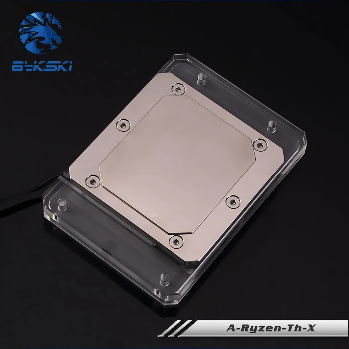 Bykski-Ryzen-че-X Процессор блок водяного охлаждения Мико-канал жидкости совместим с MD