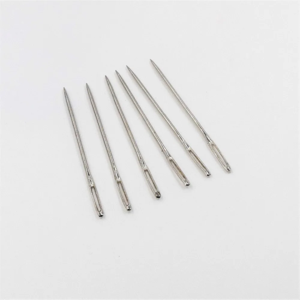 

20pcs Hand Sewing Large Round Eye Knitter Needles for Sewing Embroidery Metal Sewing DIY Home Crafts Tools