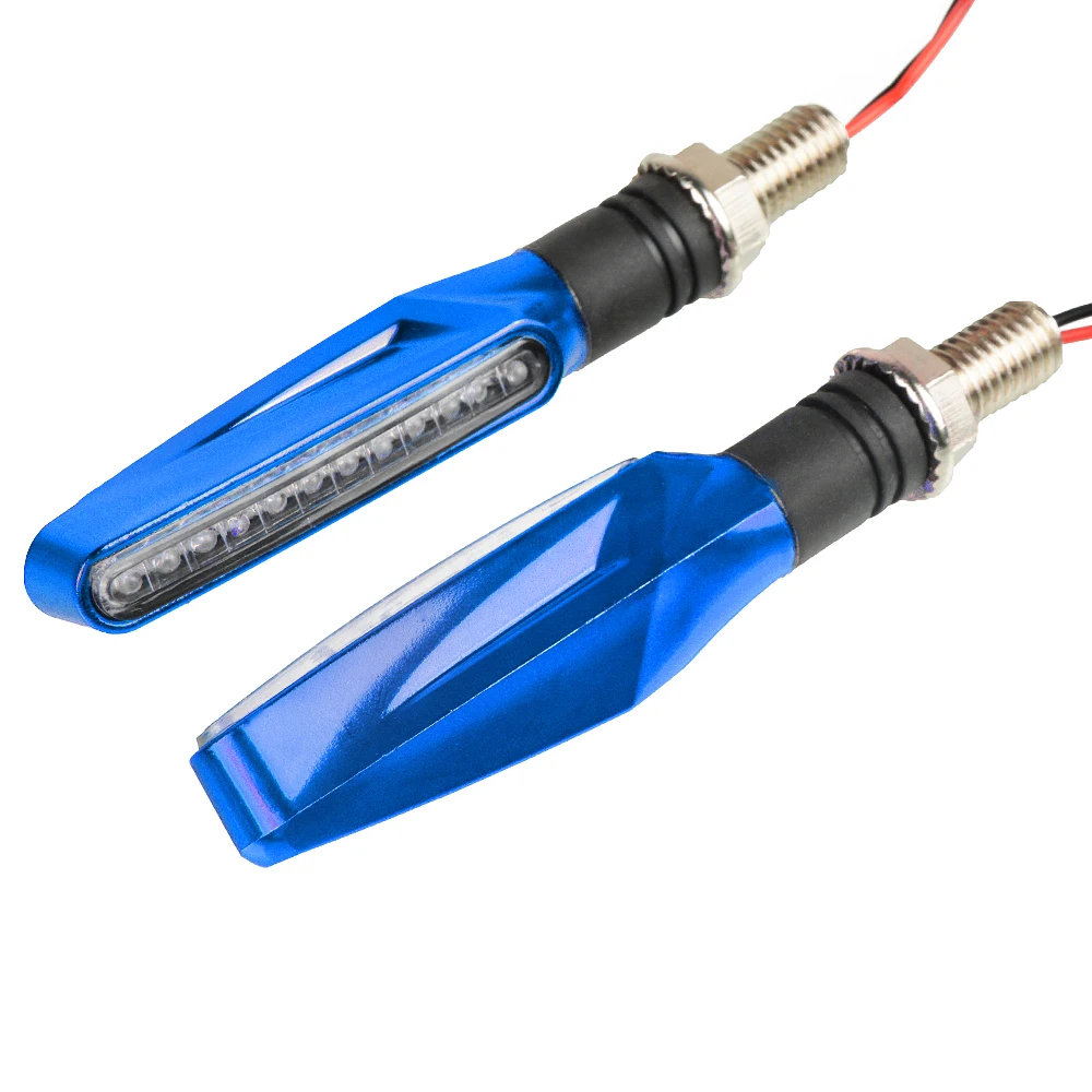 1 pair blue Для Honda MSX125 MSX 125 PCX 125 150 CBR 600 F4 F4i HORNET 250 CB650F светодиодный индикатор поворота для мотоцикла Янтарный светильник - Цвет: 1 pair blue