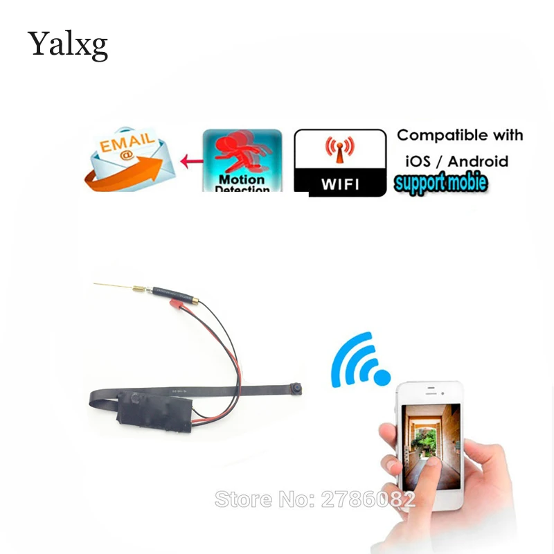 Супер Мини Wi Fi HD 1080 P P2P беспроводная змея CCTV камера DIY беспроводной модуль камеры