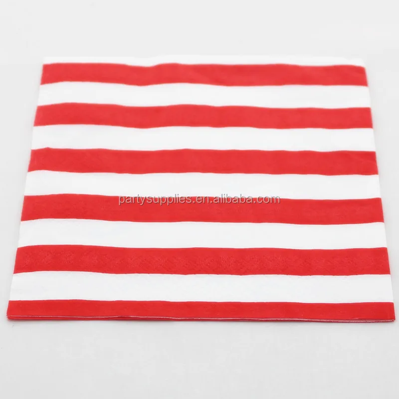 60 шт. бумажные салфетки в горошек полоску|dot dots|dot polkadots party |