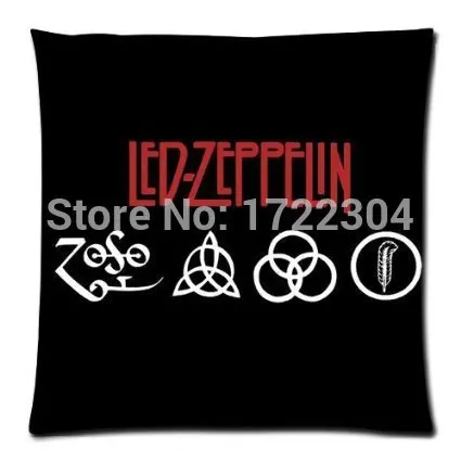 Пользовательские Led Zeppelin рок группа подушки наволочки 3" x 35" одна сторона LU-013