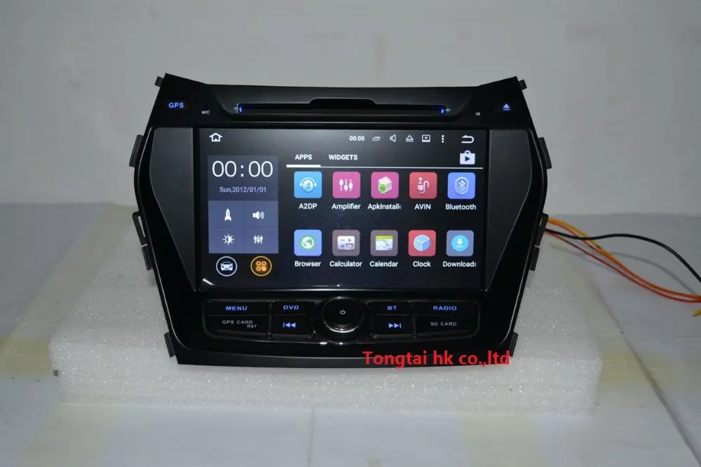 8 "Android 6 0 для HYUNDAI IX45 SANTA FE автомобильный dvd gps навигация 4G Wifi BT четырехъядерный