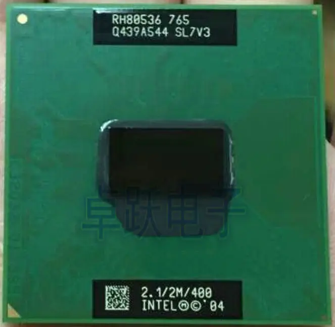 Процессор Intel PM765 для ноутбука Pentium M 2 1 ГГц/2 Мб PM 765 процессор PGA оригинальная