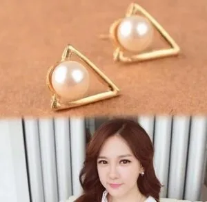 Модные серьги ювелирные изделия оптовая продажа серьги-гвоздики с имитацией