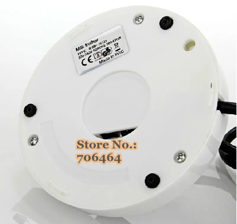 Супер полностью автоматический вспениватель молока нержавеющая сталь