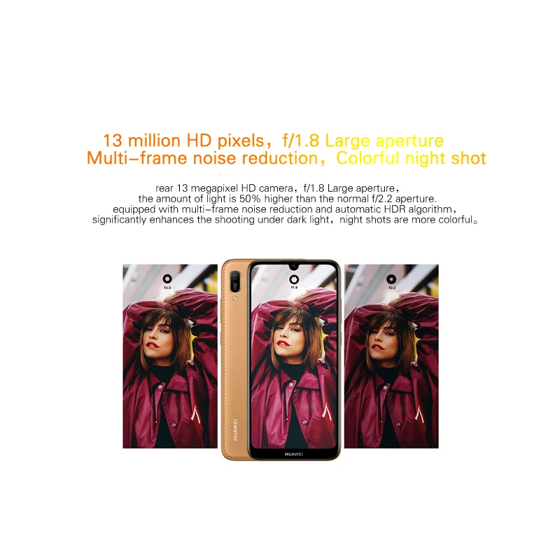 Оригинальный huawei enjoy 9E смартфон FDD LTE 6 09 дюймов Android 9 0 MT6765 Octa Core 4000 мАч сзади камера