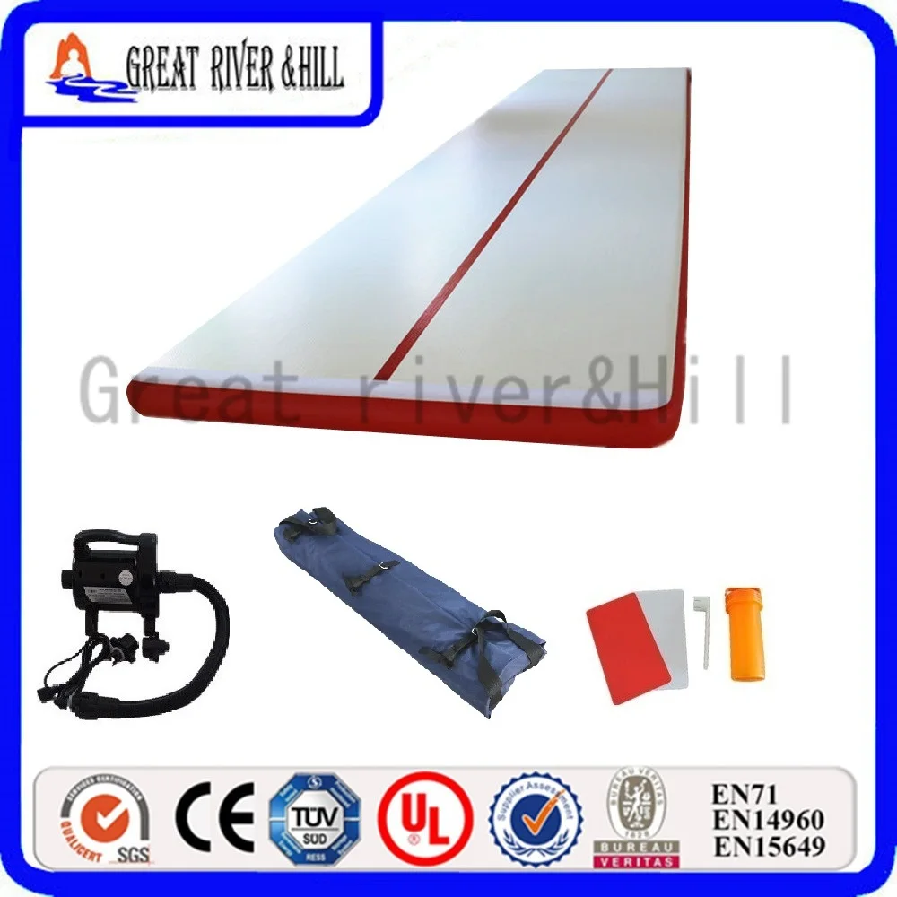 

Great river hill inflatable air gym mat air floor at home for water 4m x 1.5m