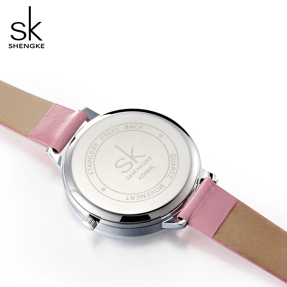 Женские кварцевые часы Shengke с кожаным ремешком|watch best|watch brandwatch brand women |