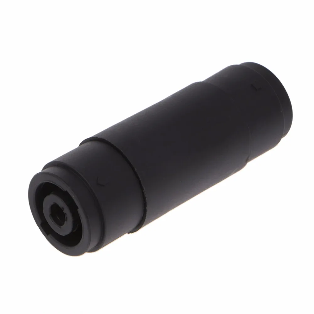 2 шт 4 штыревой полюс гнездо к гнезду спикер муфта адаптер аудио кабель