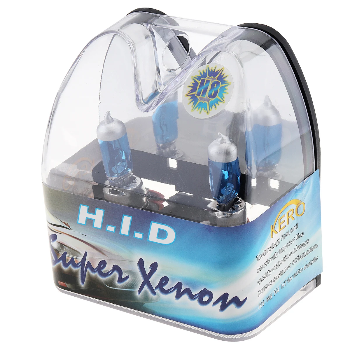 

2PCS/lot H8 halogen Headlight Lamp 12V 35W 6000K Super White Car Halogen Bulb Fog light High Power Auto Front Headlight Fog Bulb