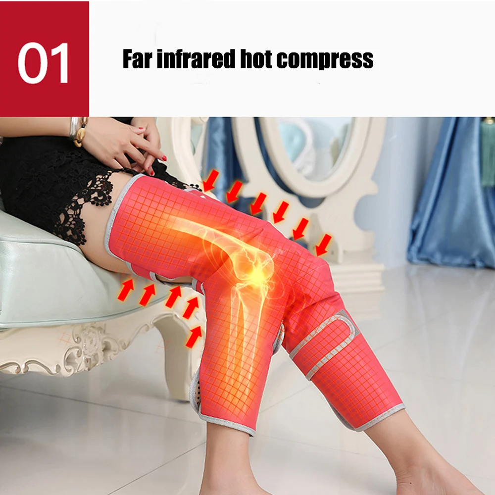 Массажер Электрический с вибрацией и подогревом 220 В|Ногу массажный аппарат| |