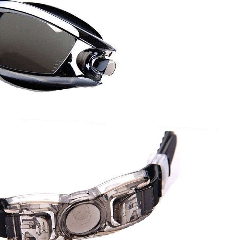 

Women Men Swimming Eyewear Electroplated Plating Lens Anti-UV Waterproof Anti-fog Glasses Adult Googles