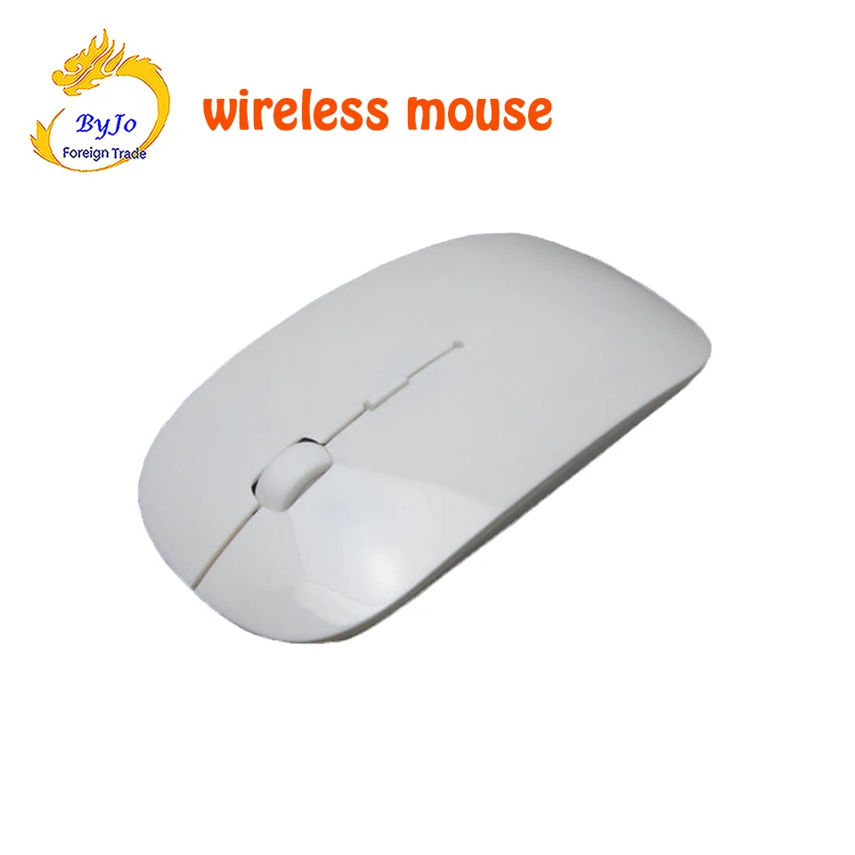 

MS6 Wireless Mouse Mute Button Click Mini Noiseless Game Mice Flat mouse for PC Laptop Computer Business office