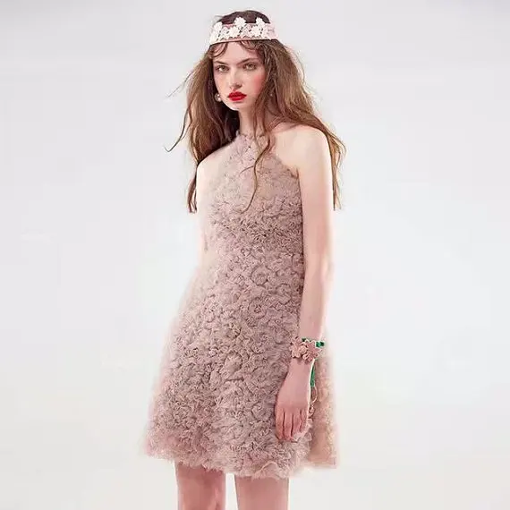 Специальная продажа 4 ярдов Белый 3D гофрированная ткань сетка свадебное платье |