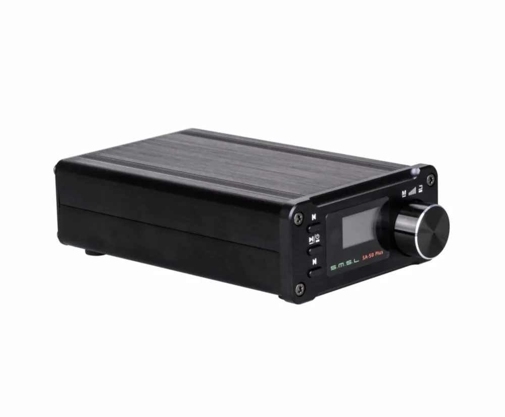 SMSL SA 50 Plus HiFi Вт AUX оптический usb диск портативный усилитель мощности цифровой