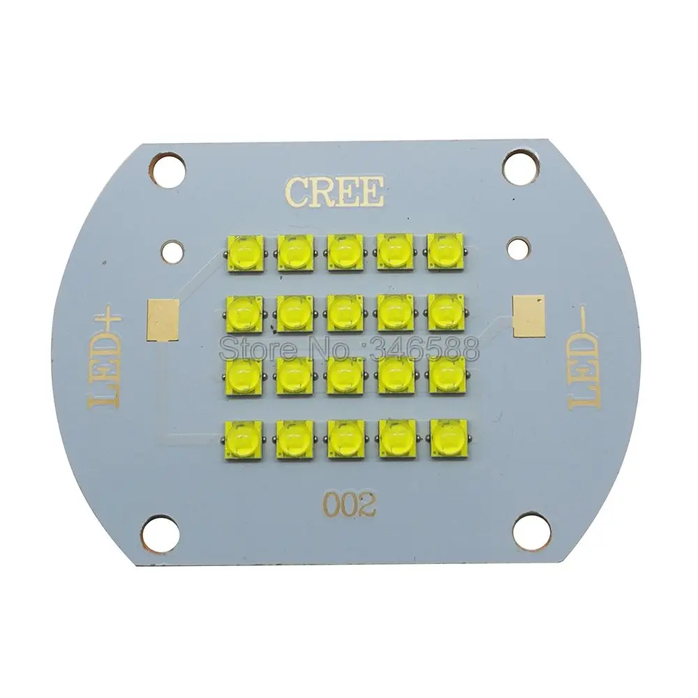 100 Вт Cree XT-E XTE белый теплый королевский синий высокомощный светодиодный