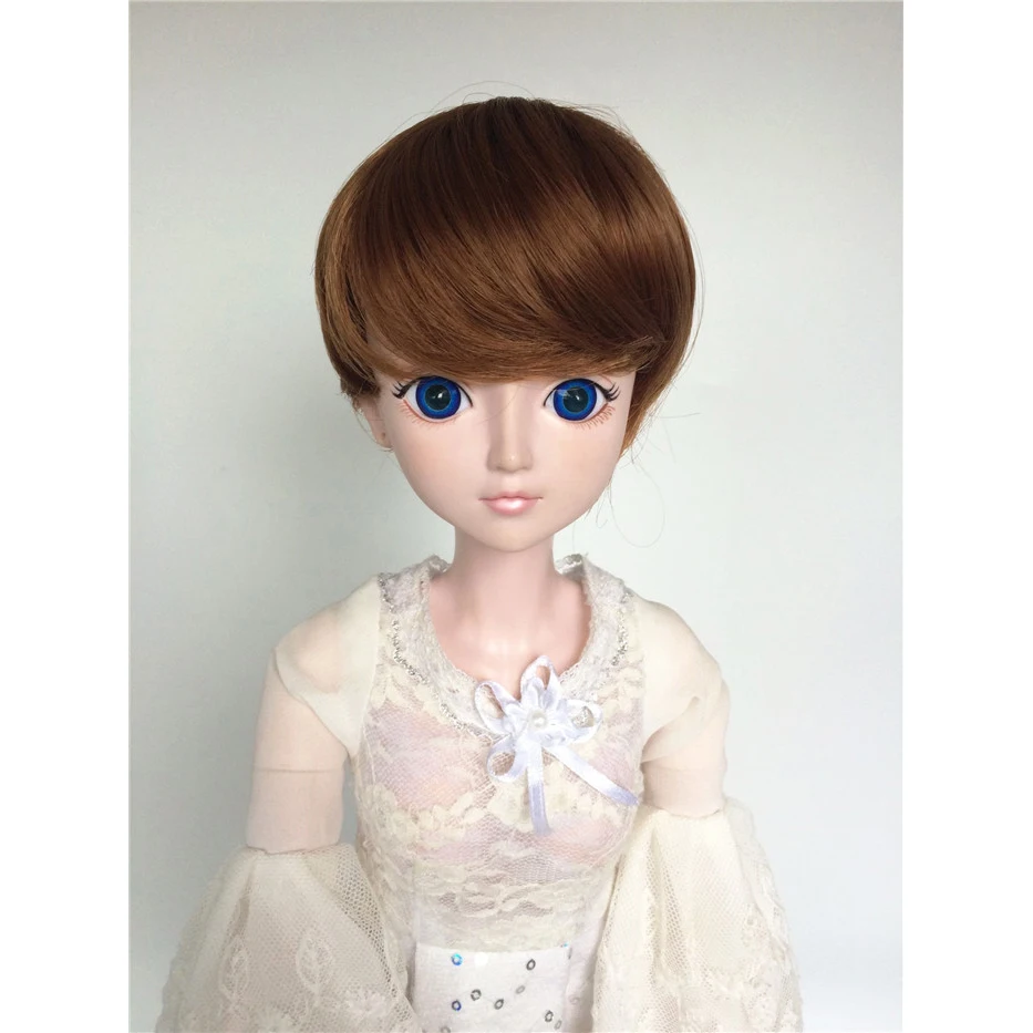 Cateleya BJD SD парик 100% высокотемпературное волокно милые короткие волосы хвост микро