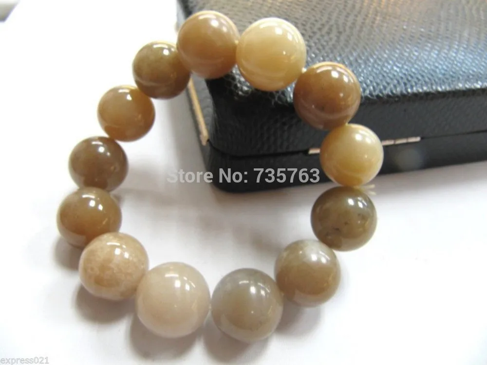 Xiuli 00586 A Grade Bless богатый 100% натуральный нефрит/нефрит бусы браслет|bead bracelet|a