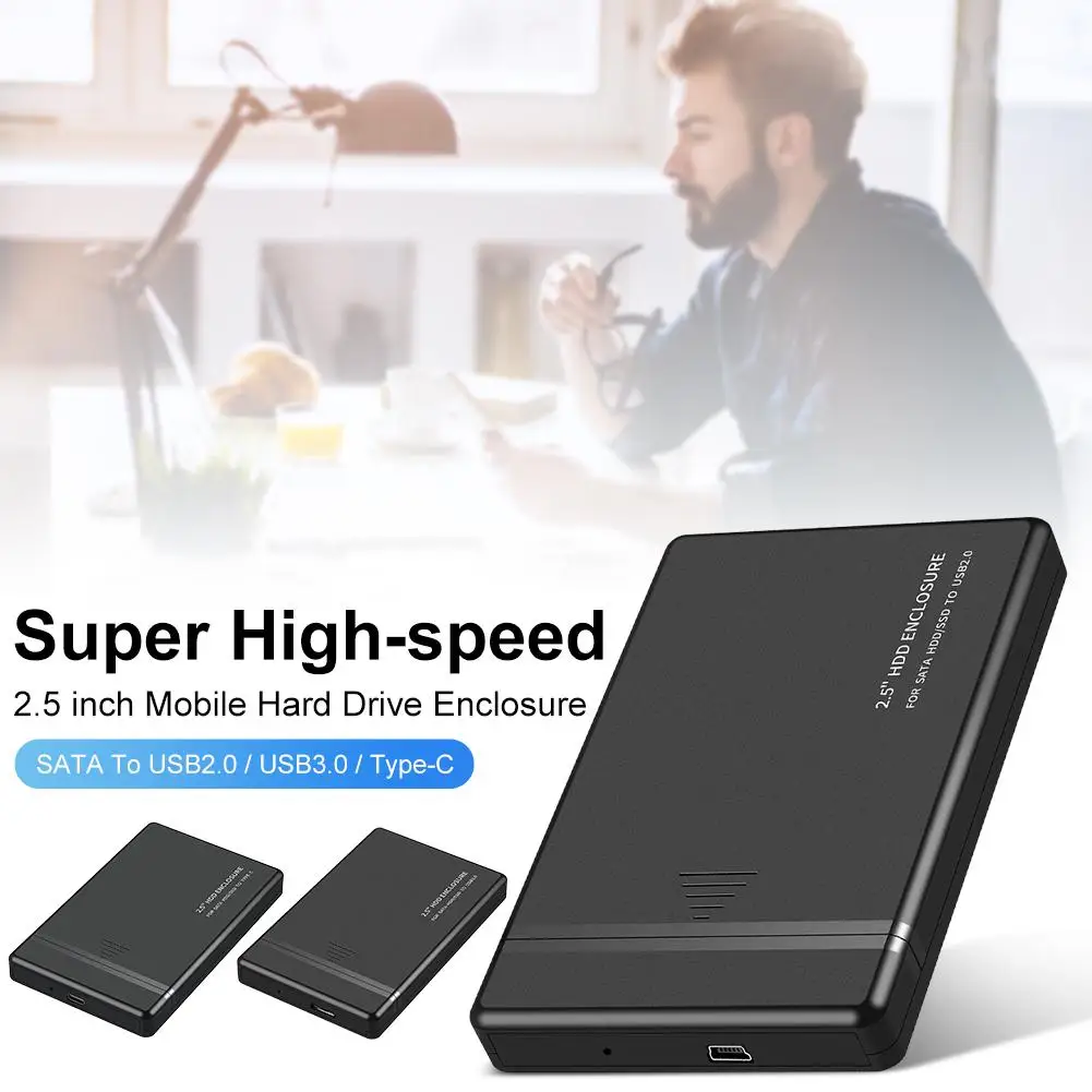 2 5 &quotSATA USB2.0 3 0 Type C 1 мобильный жесткий диск Гбит/с внешний корпус для ноутбука