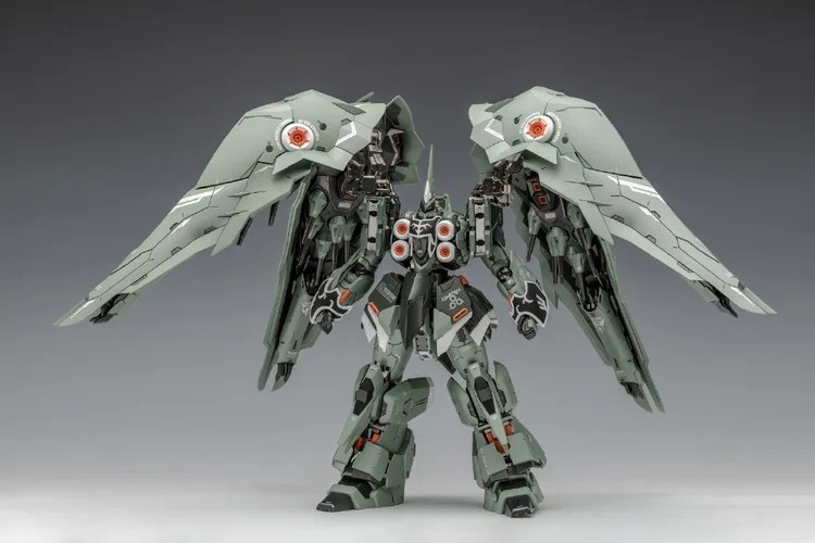 Стальной Легенда Гандам модель MB 1/100 NZ-666 Kshatriya(готовая) Мобильный костюм детские игрушки