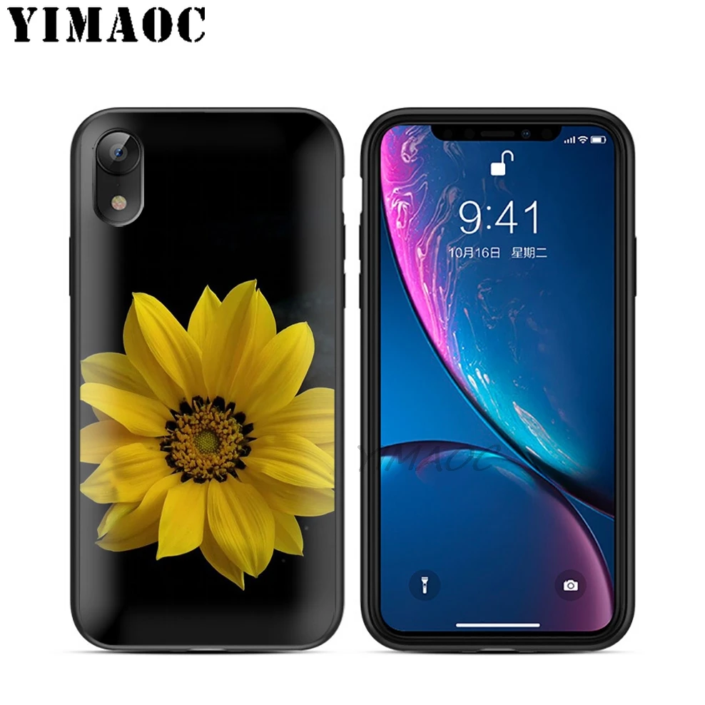 YIMAOC Markul Rapper Soft TPU Black Silicone Case for iPhone X or 10 8 7 6 6S Plus 5 5S SE Xr Xs Max |