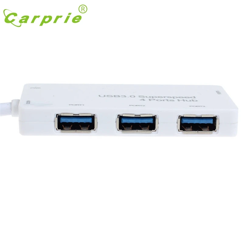Компактный концентратор CARPRIE с питанием от USB 3 0 4 портовый Суперскоростной