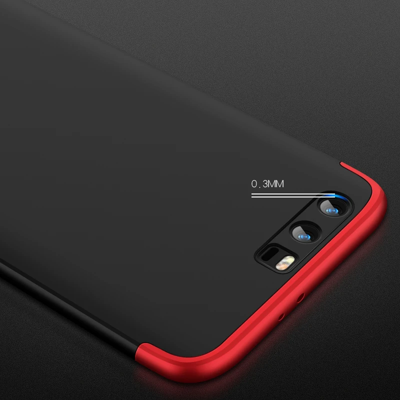 GKK Honor 9 чехол 360 полная защита двойная Броня чехол 3 в 1 для huawei Honor 9 Lite Honor9 чехол тонкий модный матовый чехол для телефона