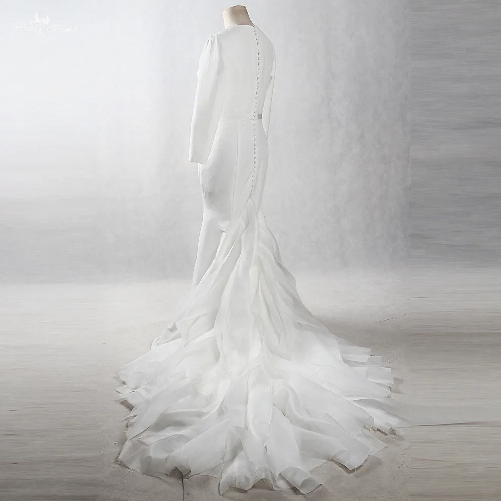 RSW941 Yiaibridal реальные фотографии работы о образный вырез юбка годе из органзы