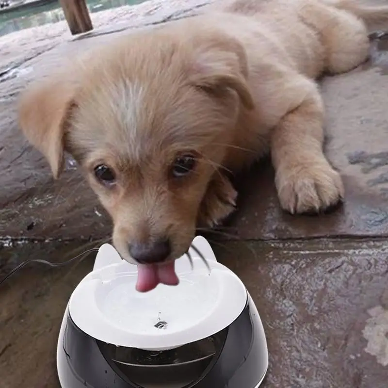 Автоматический фонтан для кошек 1.5L Электрический воды собака кошка домашнее