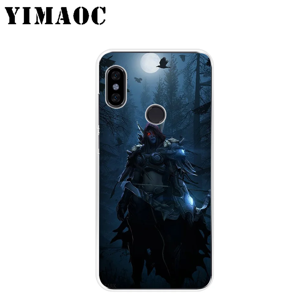 Мягкий силиконовый чехол YIMAOC World of Warcraft для Xiaomi Redmi 6 6A 5A 5 S2 Puls Note 8 7 4X4 4A Pro Go |