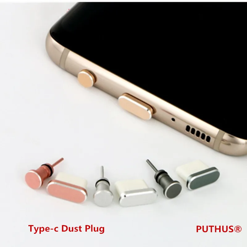 Тип C набор штепсельных вилок от пыли USB Type порт 3 5 мм разъем для наушников Samsung Galaxy