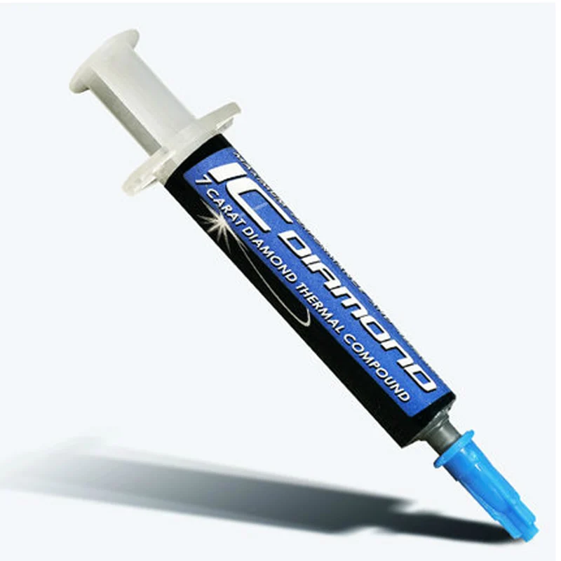 Оригинальные оригинальные алмазные вставки IC Diamond 7 6 карат 1 5 г 92%|thermal paste grease|thermal