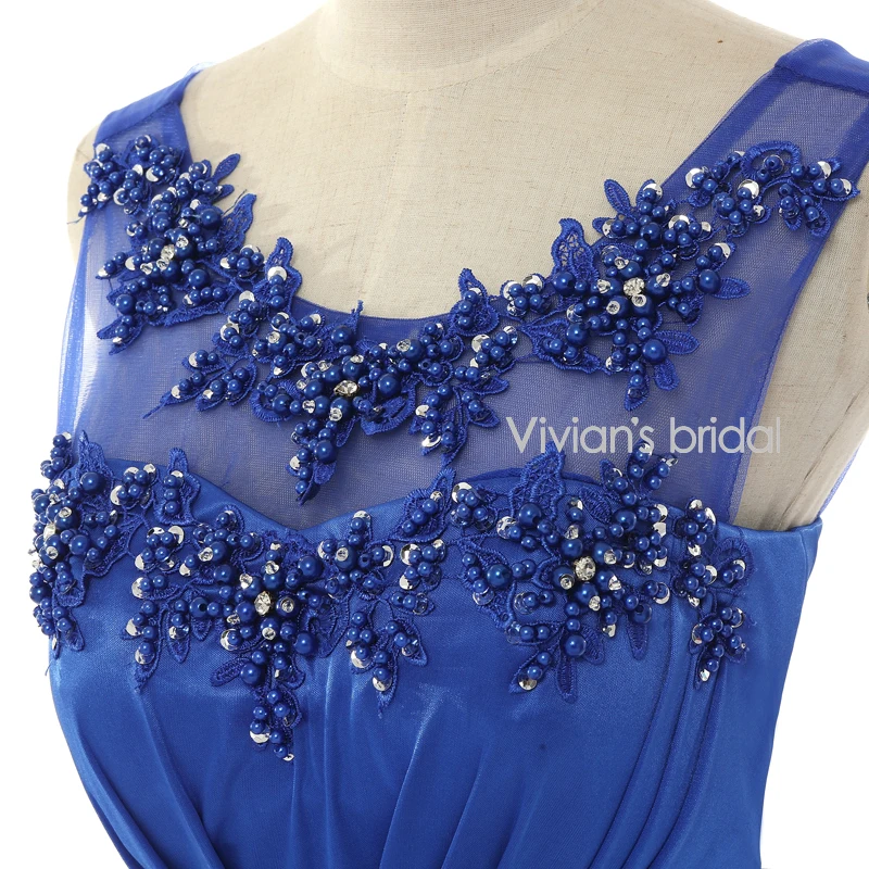 Vivian's Bridal ТРАПЕЦИЕВИДНОЕ элегантное глубокое круглое декольте Длина до пола