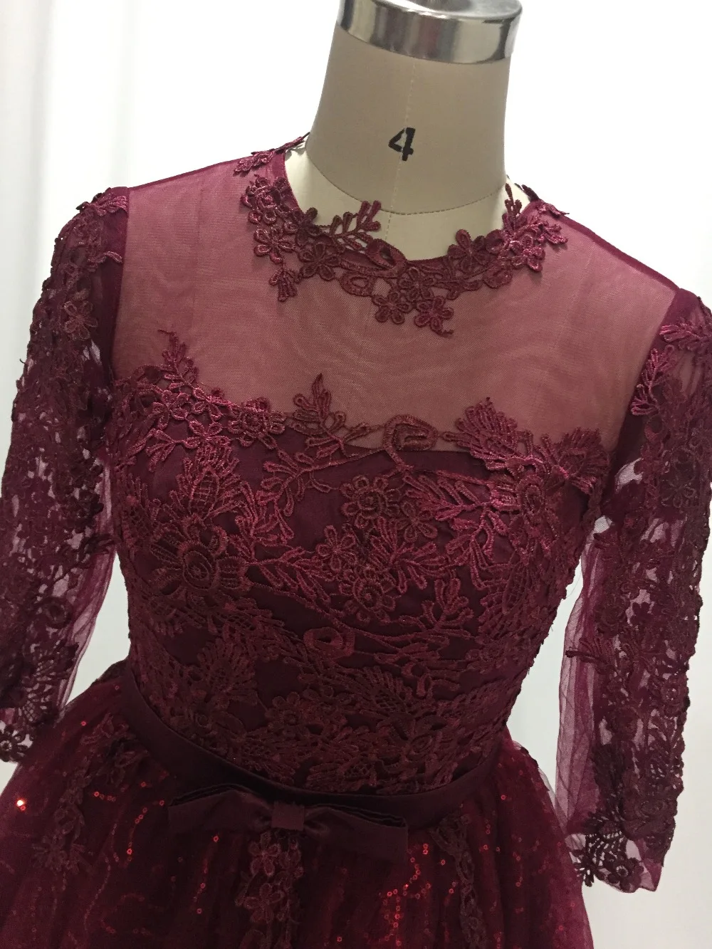 ILUSY Vestido de festa Красное Кружевное платье подружки невесты длиной до колена платья подружки невесты для свадьбы