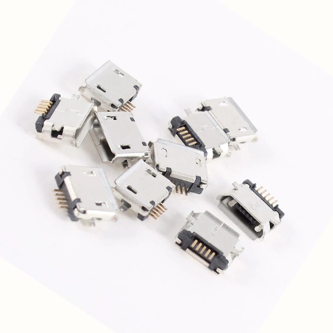 10 шт. Кабель с разъемом микро-usb типа B Женский 180 Класс 5-контактный разъем