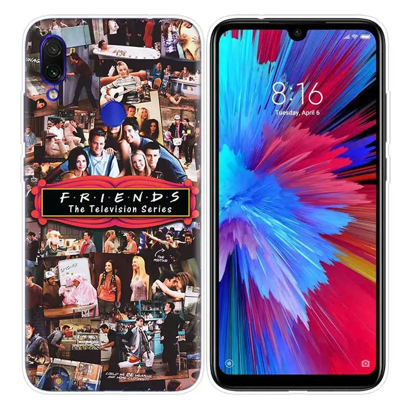 01 Чехол для ТВ Шоу друзья вместе для Xiao mi Red mi Note 7 7S K20 Y3 GO S2 6 6A 7A 5 Pro mi Play 9T A1 A2 8 Lite Poco F1 - Цвет: 01