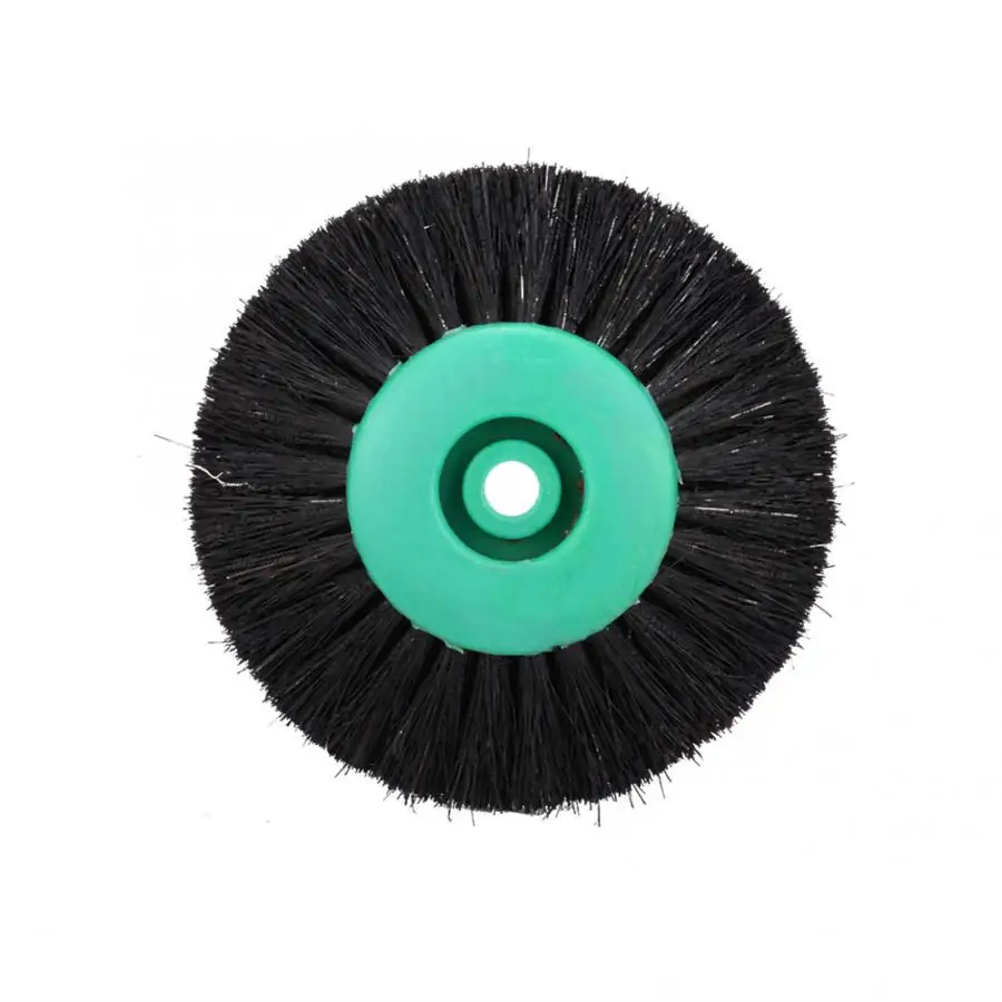 Long Hair 4 Row Профессиональные украшения абразивные колеса щетка для шлифовального станка Деревообработка ювелирных изделий Полировка шлифовальный инструмент для очистки для Jeweleri - Цвет: Long Hair 4 Row