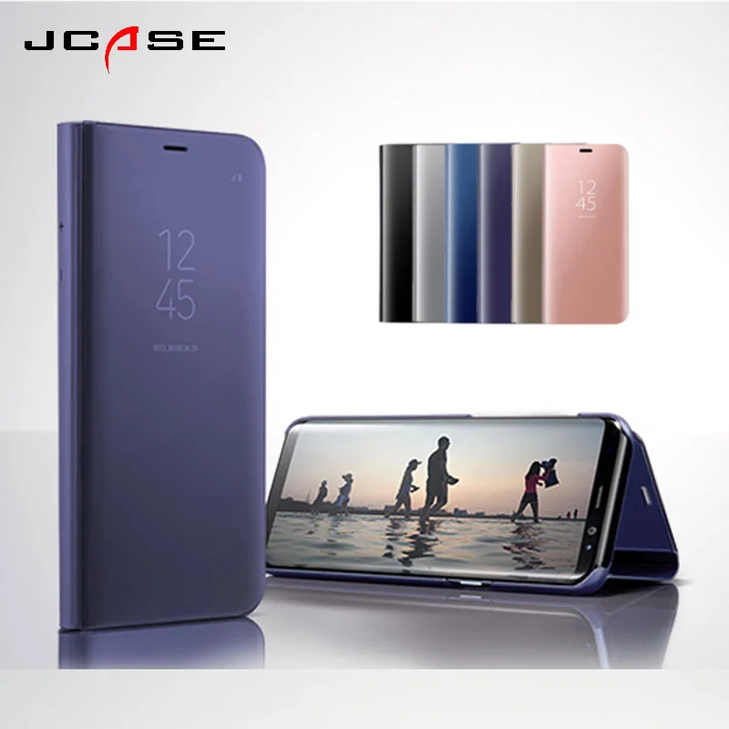 Jcase роскошный зеркальный чехол с гальваническим покрытием для iphone 6S 7 8 plus модный
