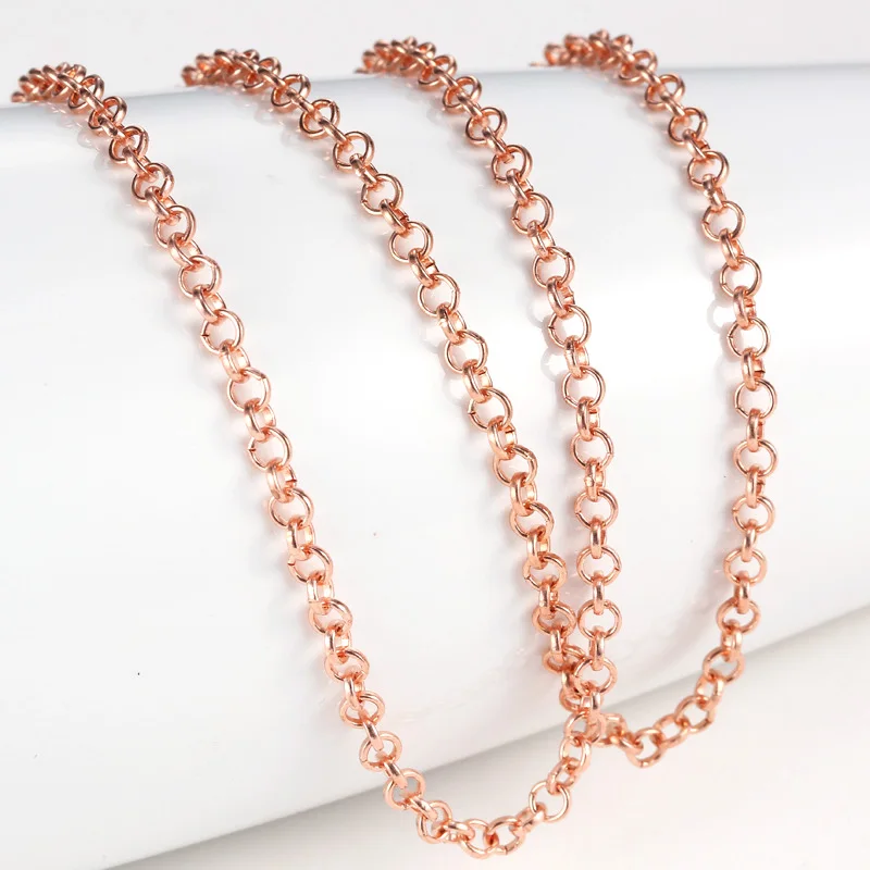 2016 новейшая плавающая медальон цепочка ожерелье Роло звено цепи длинный