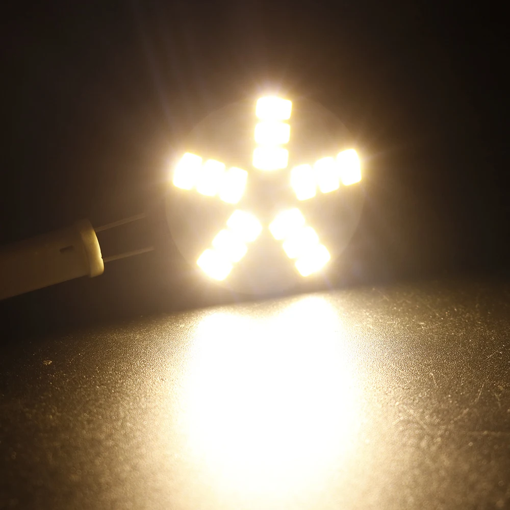 Светодиодная лампа G4 LED 2 Вт/4 Вт/5 Вт 5730SMD 120 градусов белая морская быстрая для