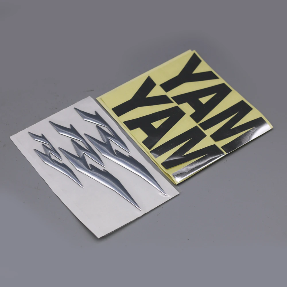Красные/синие/Золотые/хромированные/черные мотоциклетные 3D хромированные R1 бак