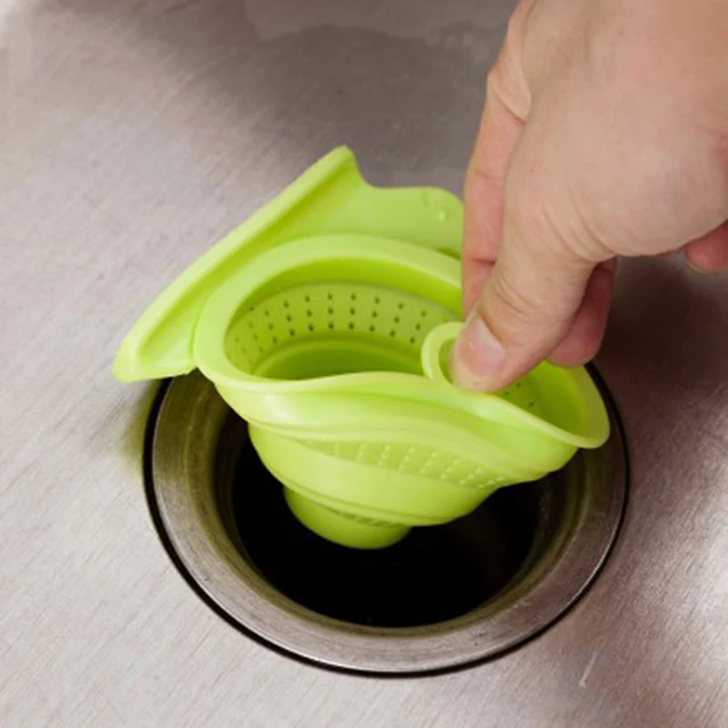 Мультфильм Кухня Ванная комната бассейна Душ трапных Обложка волос фильтр