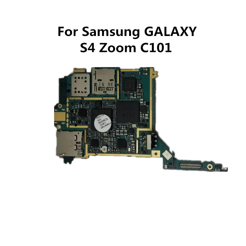 Полностью Рабочая оригинальная плата для samsung Galaxy S4 Zoom C101 материнская плата с поддержкой WCDMA материнская плата