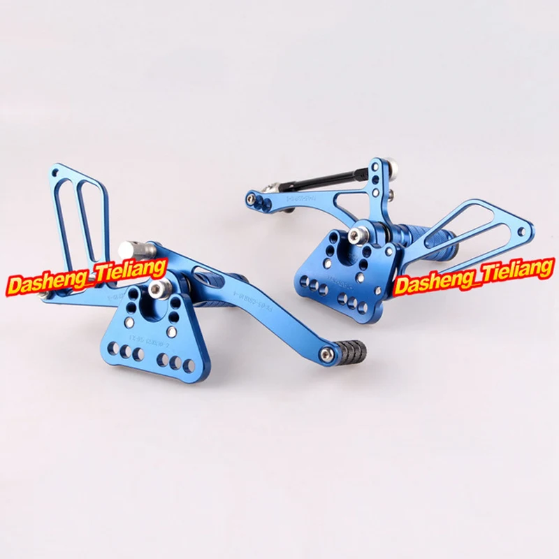 Adjustable Shift Foot Pegs Rear Set Footrests Replacement Kit For Suzuki GSX-R / GSXR1000 2005-2006 Motorcycle Accessory Parts | Автомобили