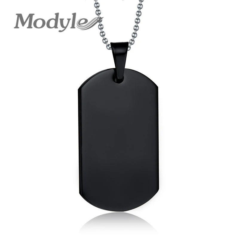 Модные мужские ожерелья Modyle золотого цвета из титана 316L и нержавеющей стали