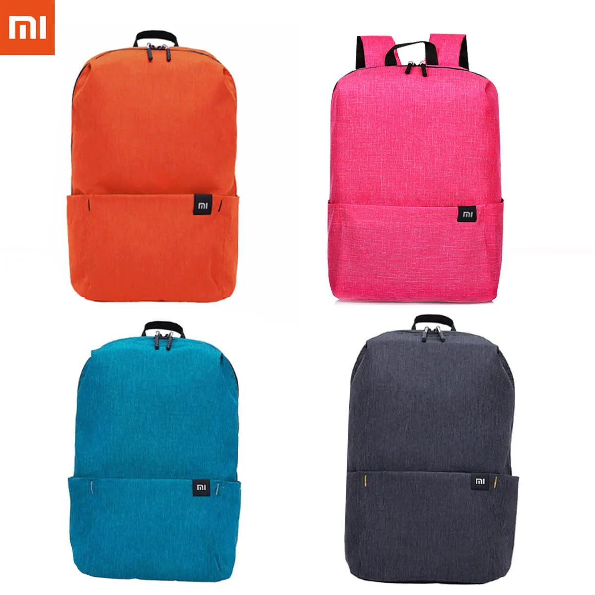 Мини-рюкзак XIAOMI объем 10 л школьные ранцы для женщин мужчин мальчиков и девочек