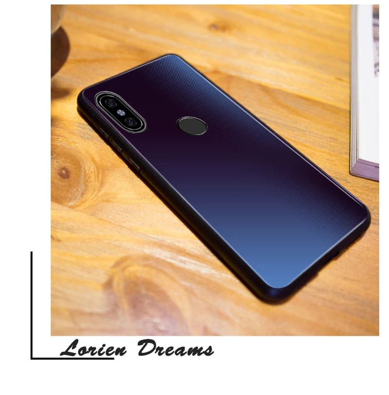 Чехол для Xiaomi Redmi Note 5, чехол для Mofi Redmi Note 5 Pro, чехол, стеклянная задняя крышка, чехол для Redmi Note5, жесткий, уникальный дизайн, с рисунком, 5,99 дюйма