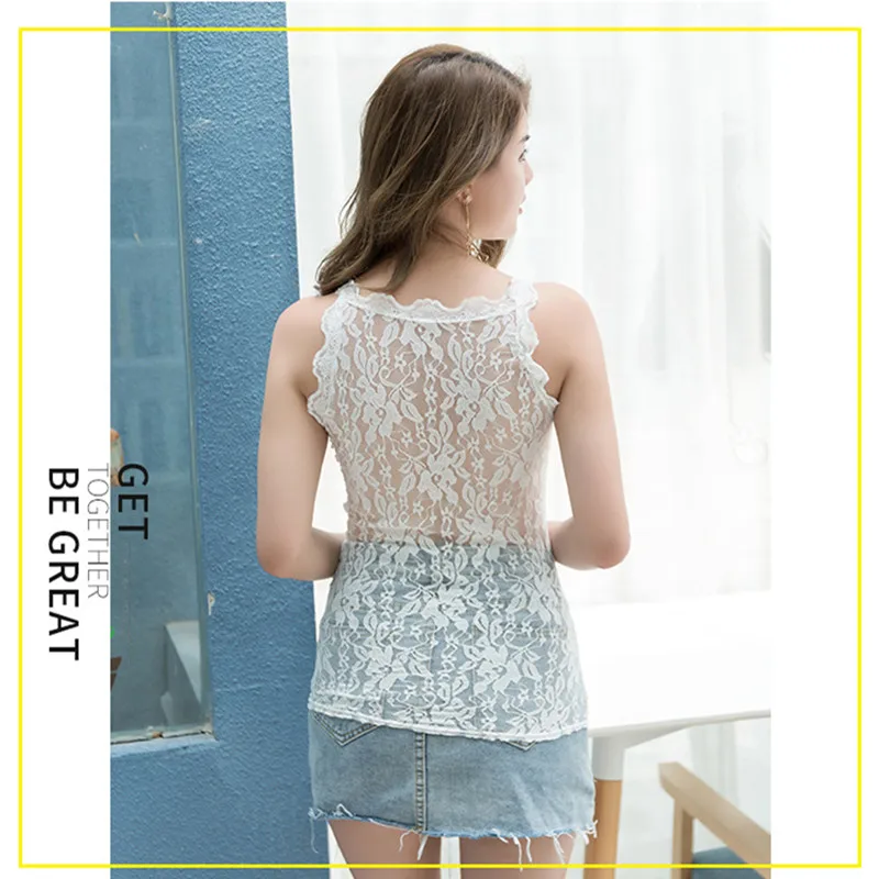 Майка женская модальная с v-образным вырезом пикантное кружевное нижнее белье