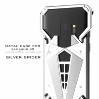 2018 hot luxury shockproof aluminum metal armor case for samsung galaxy s9 plusaluminium bumper case metal frame cover for s9